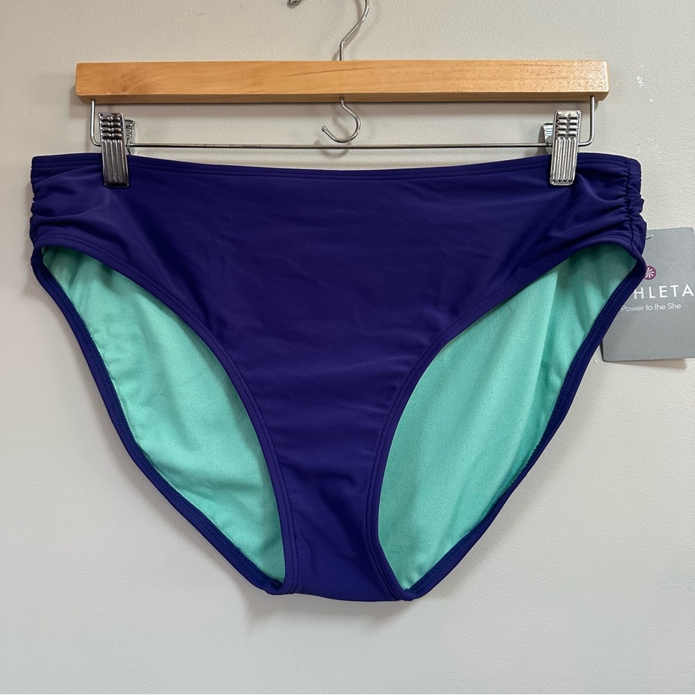 🆕 Athleta Shirred Full Tambu Bikini Bottom